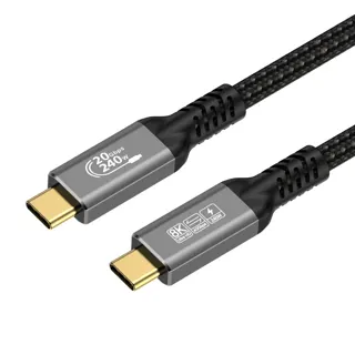 USB4 Type-C Cable, 40 Gbps 240 W