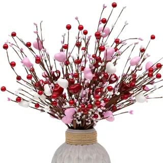 Valentine's Heart Berry Picks