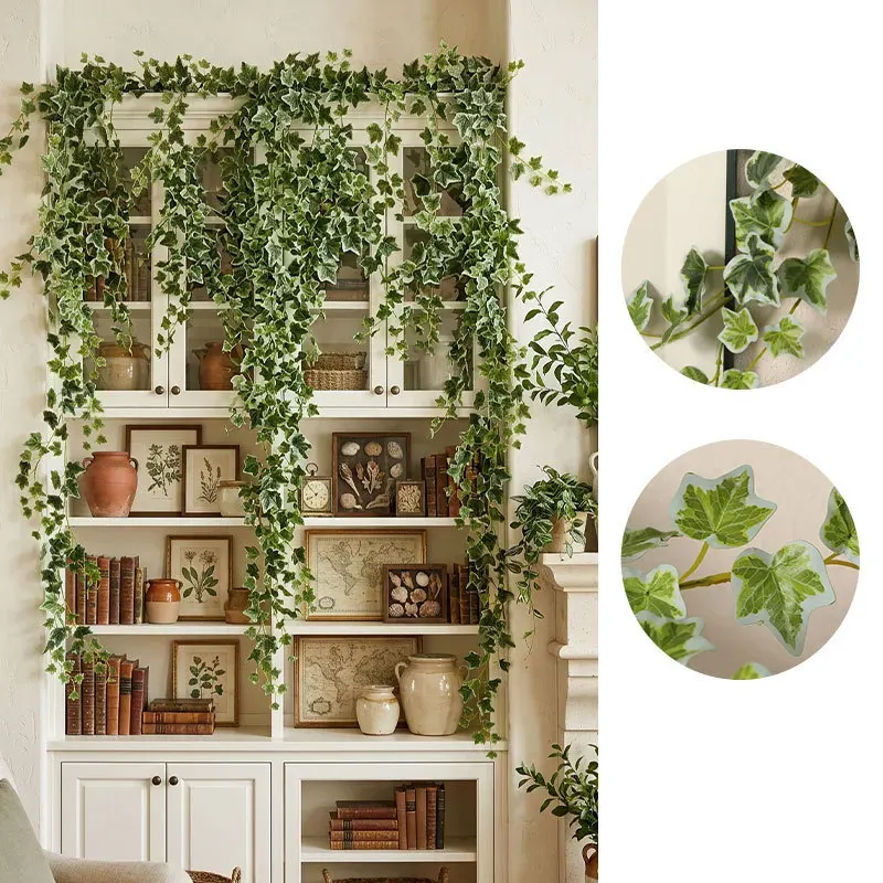 Wired Artificial Ivy and Pothos Vine